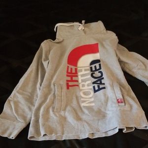 North Face hooded sweatshirt